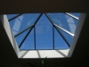 Pyramid Skylight Interior
