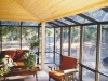 Interior View of Residential Sunroom